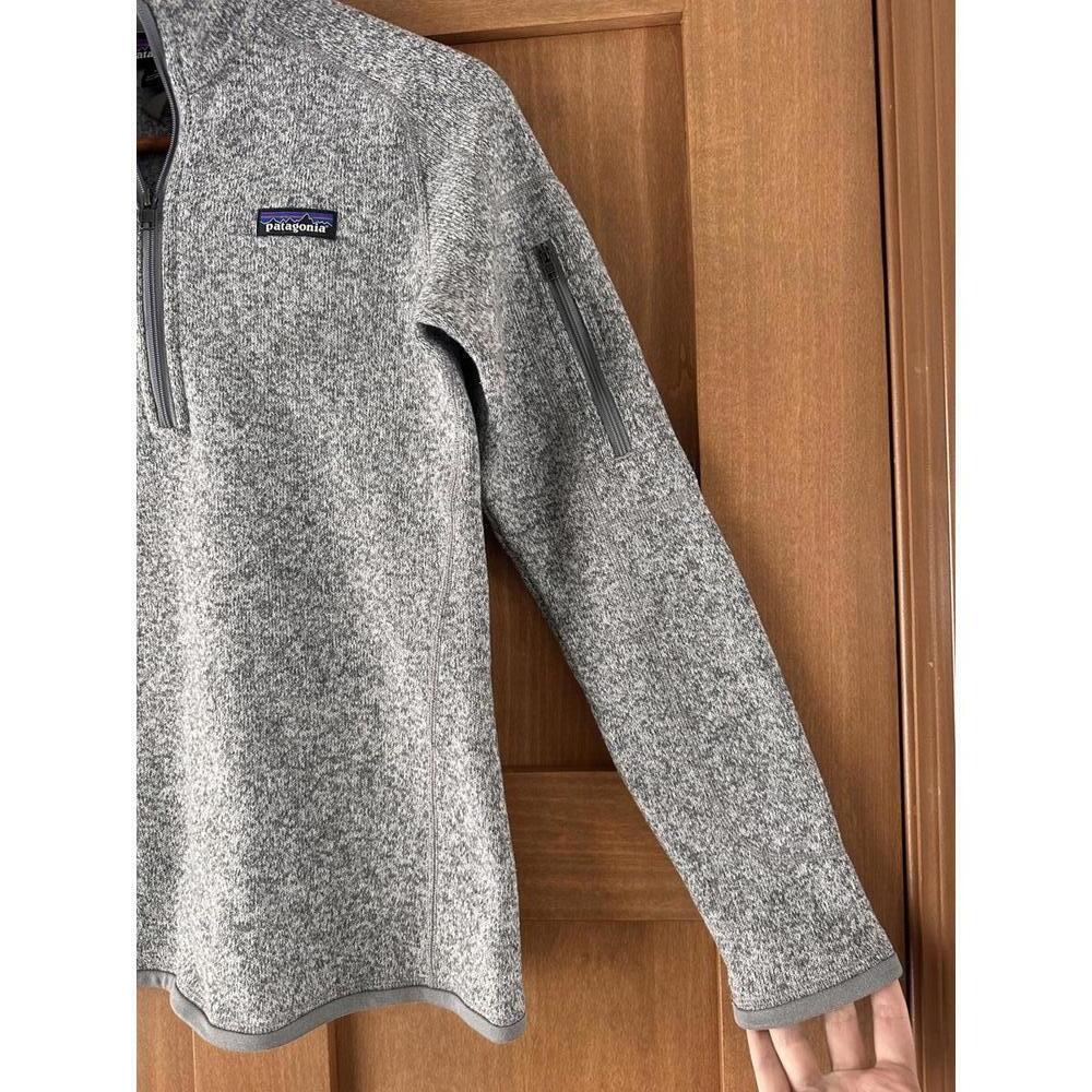 Patagonia Better Sweater 1/4-Zip Fleece Sweatshirt Gray Women’s size Small - Picture 3 of 12